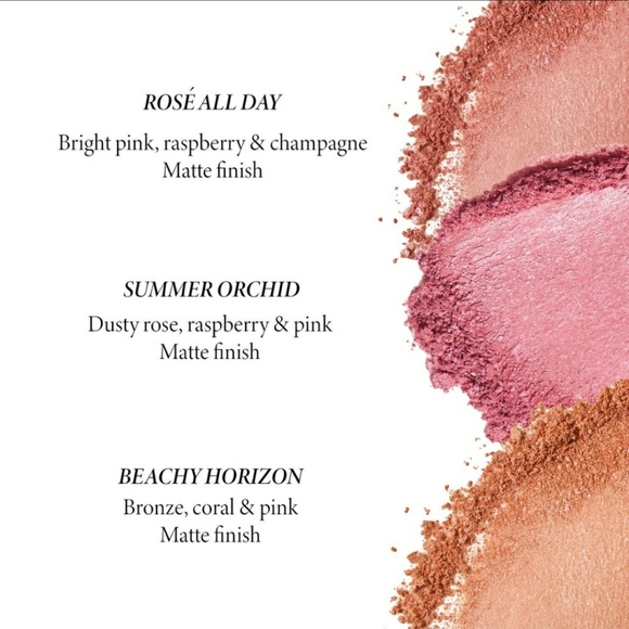 🦋 Laura Geller Baked Blush-N-Brighten Marbleized Blush (in Summer Orchid) - Picture 7 of 11